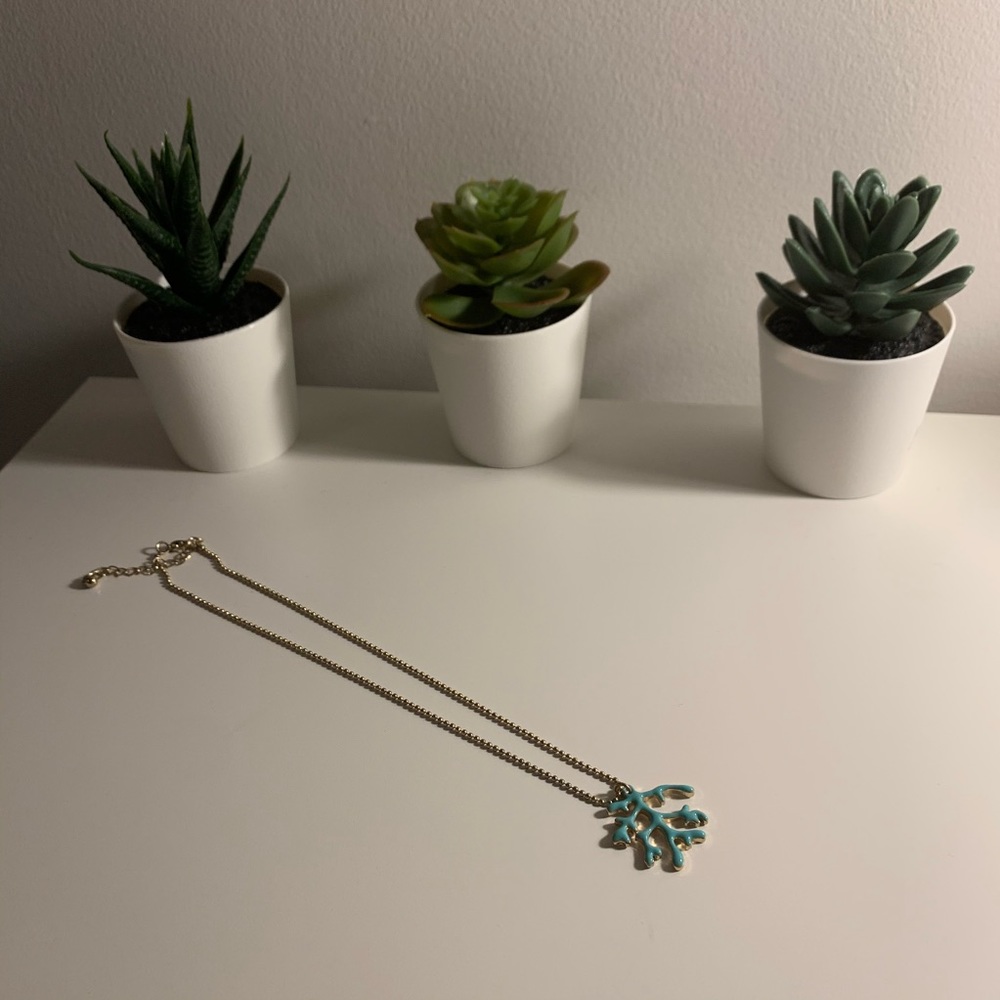 coral necklace